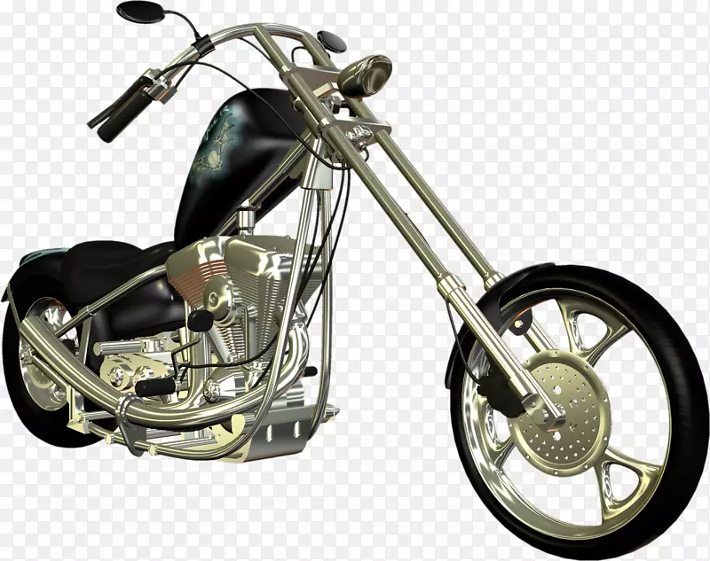摩托车直升机自行车-复古酷摩托车