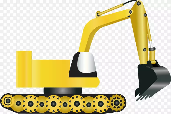 挖掘机重型设备建筑工程挖掘机