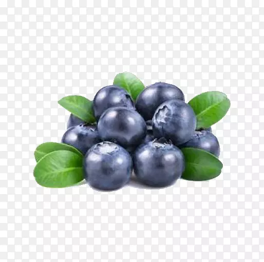果汁、水果、蓝莓种子、越橘-蓝莓绿色不含PNG材料