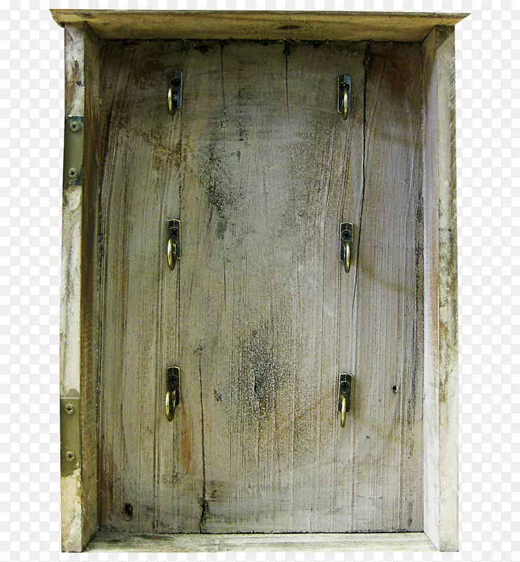 门框夹艺术-旧门