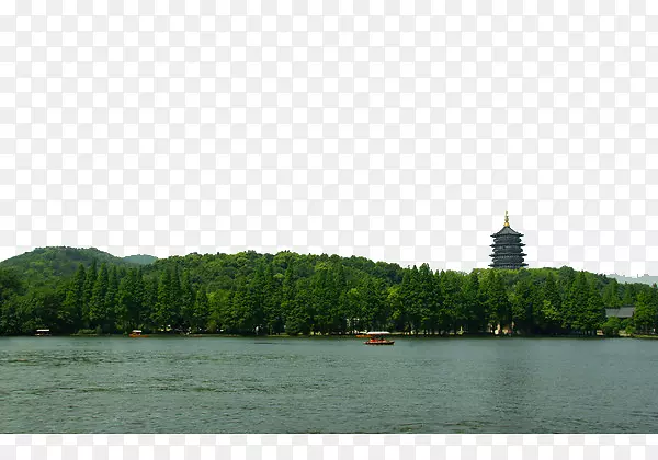 西湖宝塔-杭州西湖风景区