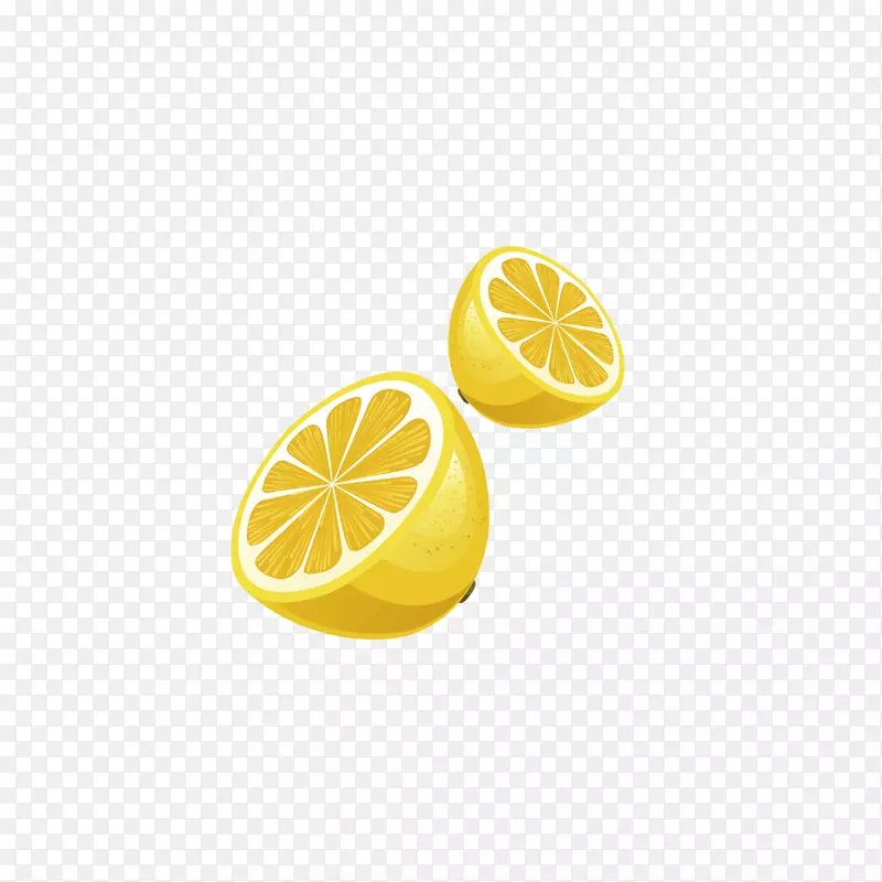 柠檬卡通柠檬