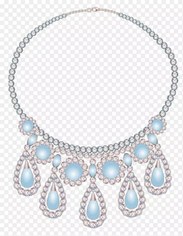 项链钻石设计师创意-创意美丽钻石项链
