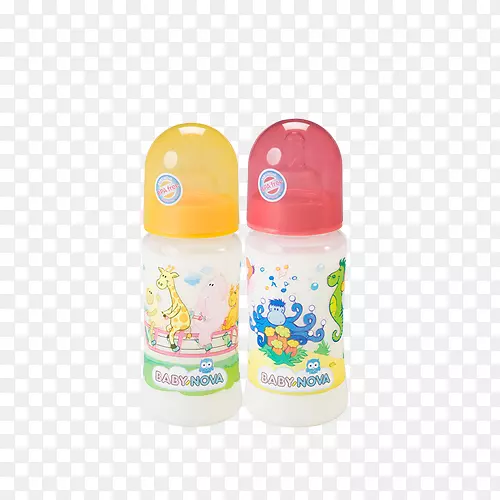 婴儿奶瓶婴儿奶嘴塑料卡通婴儿奶瓶