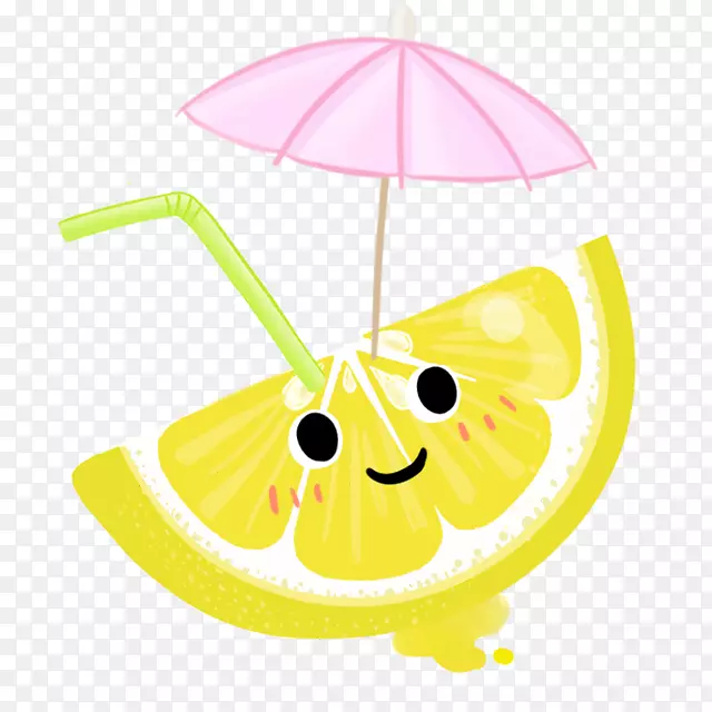果汁柠檬卡通-卡通柠檬