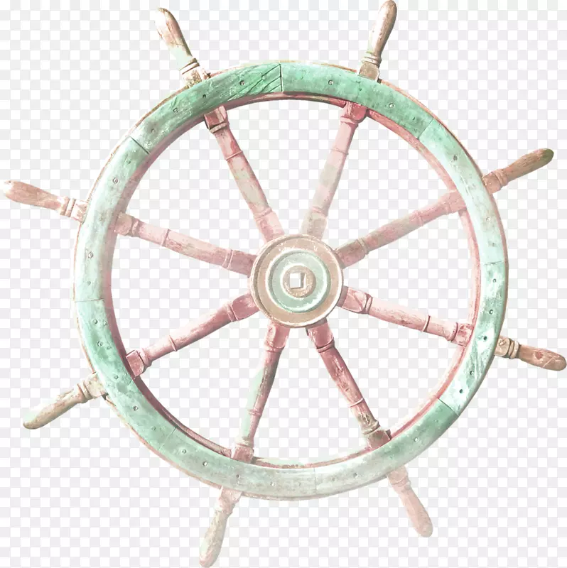 汽车船轮船木轮方向盘装饰图案