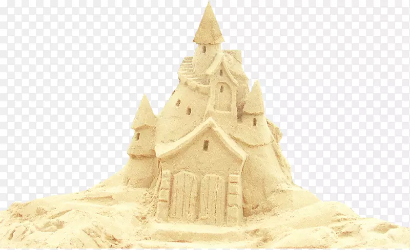 沙滩艺术与游戏沙滩-沙滩城堡