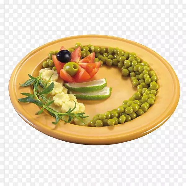 早餐蔬菜食品水果沙拉豌豆水果沙拉盘