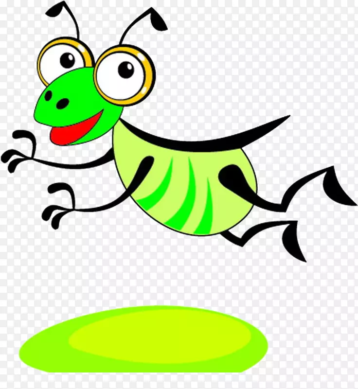昆虫卡通插图-昆虫