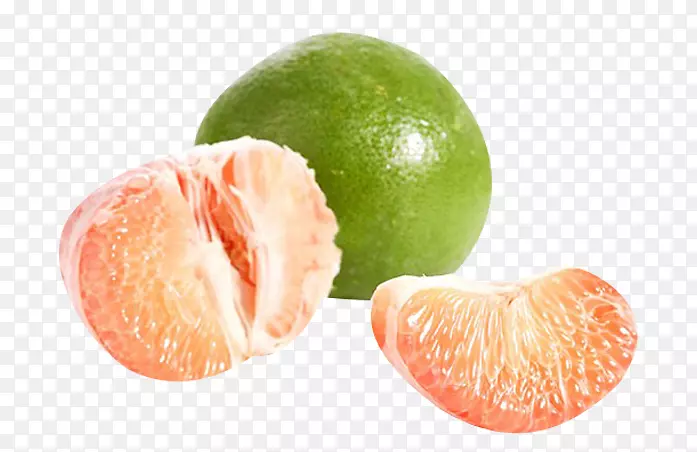 克莱门汀葡萄柚，橘子，柚子，石灰-添加维生素葡萄柚肉