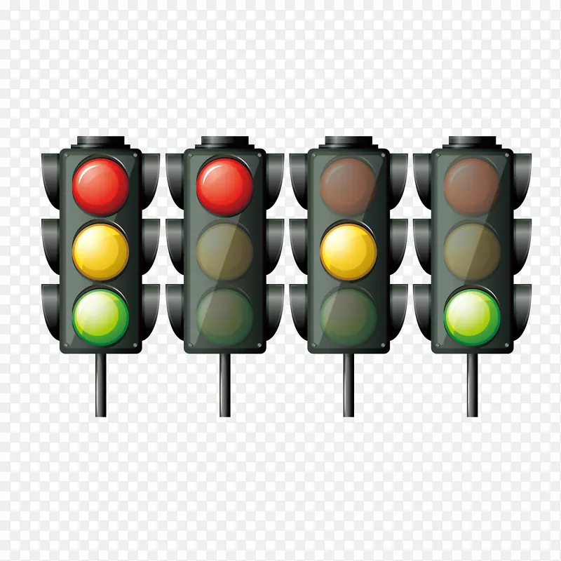 交通信号灯道路交通标志交通灯