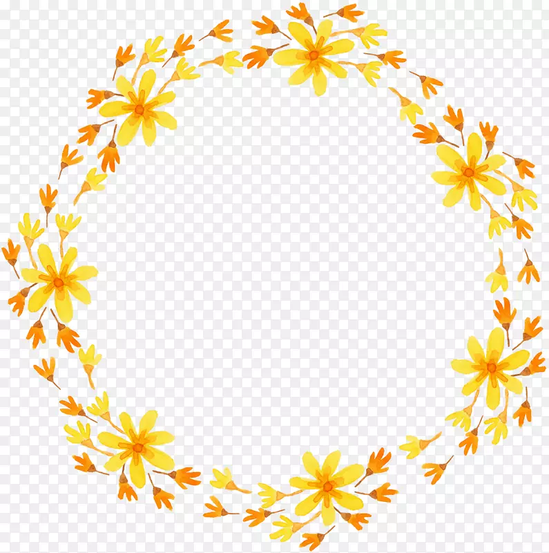 加兰花环-新鲜花环