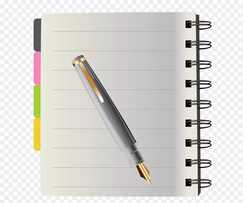 笔记型笔文具夹艺术-活页笔记本