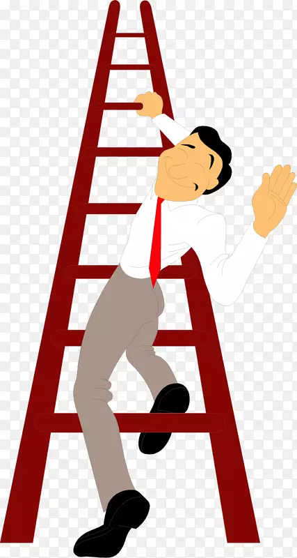 职业阶梯公司商人-粉刷楼梯人