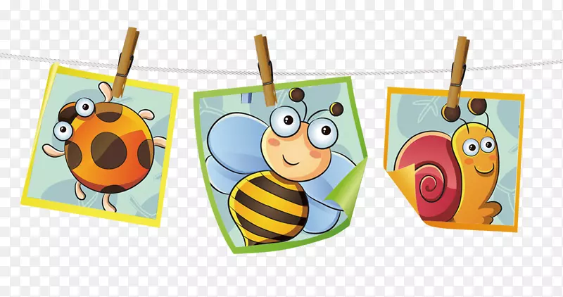 昆虫蜜蜂卡通-昆虫照片