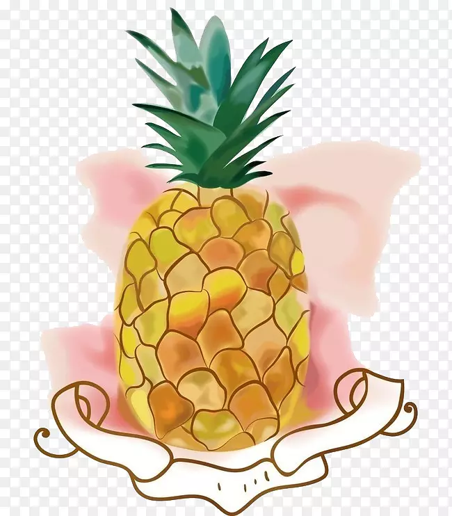 菠萝热带水果-菠萝
