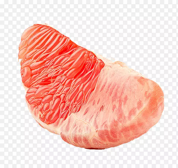 柚子红肉甜可口的柚子肉