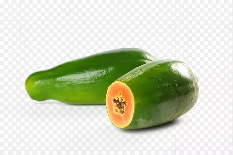 黄瓜明胶甜点番木瓜食品-木瓜