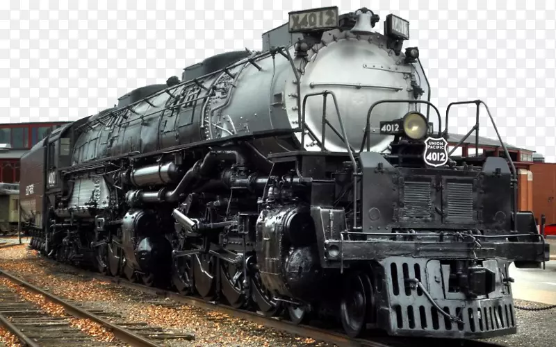 斯特拉斯堡铁路公路列车铁路运输联盟太平洋4012蒸汽机车追溯蒸汽列车