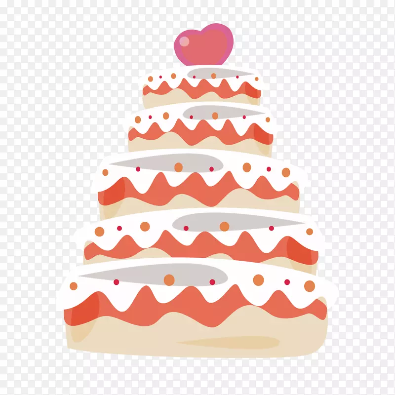 婚礼蛋糕托奶油蛋糕装饰剪贴画爱结婚蛋糕