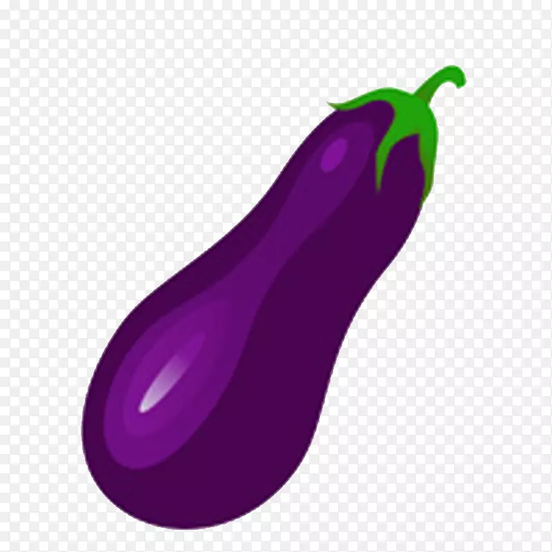水彩画茄子紫色谷歌图片-茄子