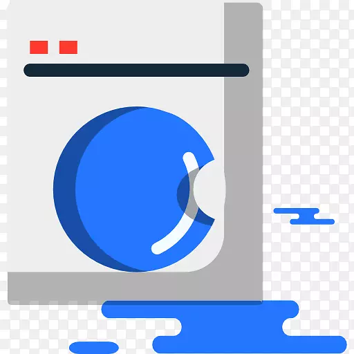 洗衣机客房管理图标-自动洗衣机
