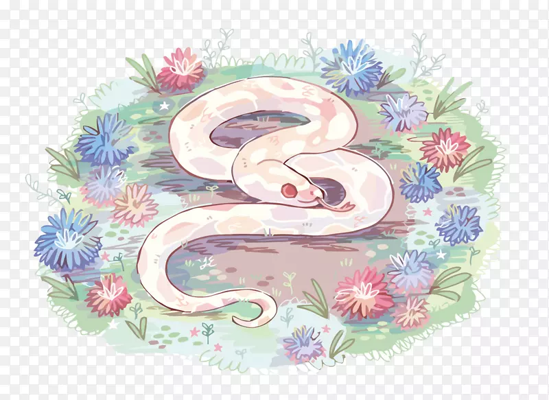 白蛇蜥蜴图例-白蛇