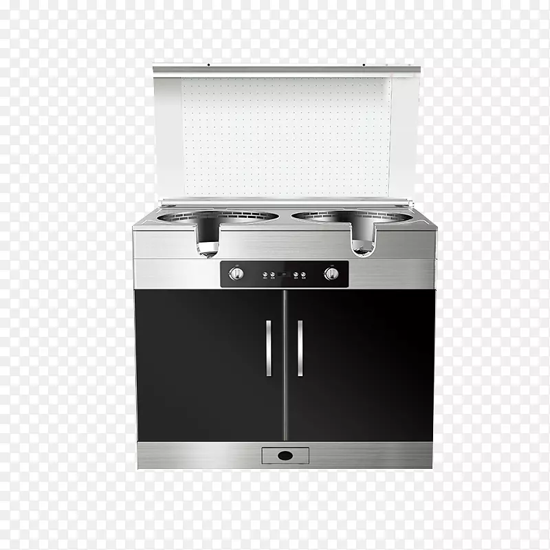 排气罩烤箱厨房炉灶吸力式一体化厨房炉灶