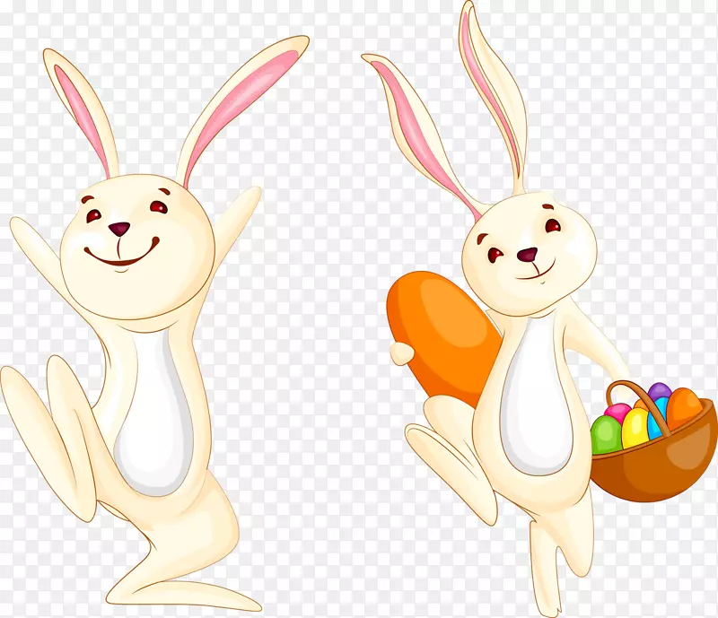 复活节兔子-有趣的复活节兔子