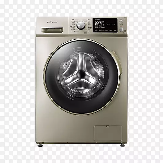 洗衣机美的家用电器冰箱智能频率滚筒洗衣机