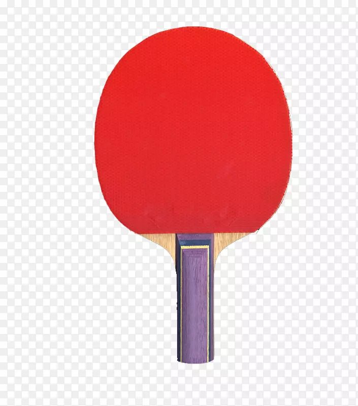 乒乓球球拍.红色乒乓球球拍