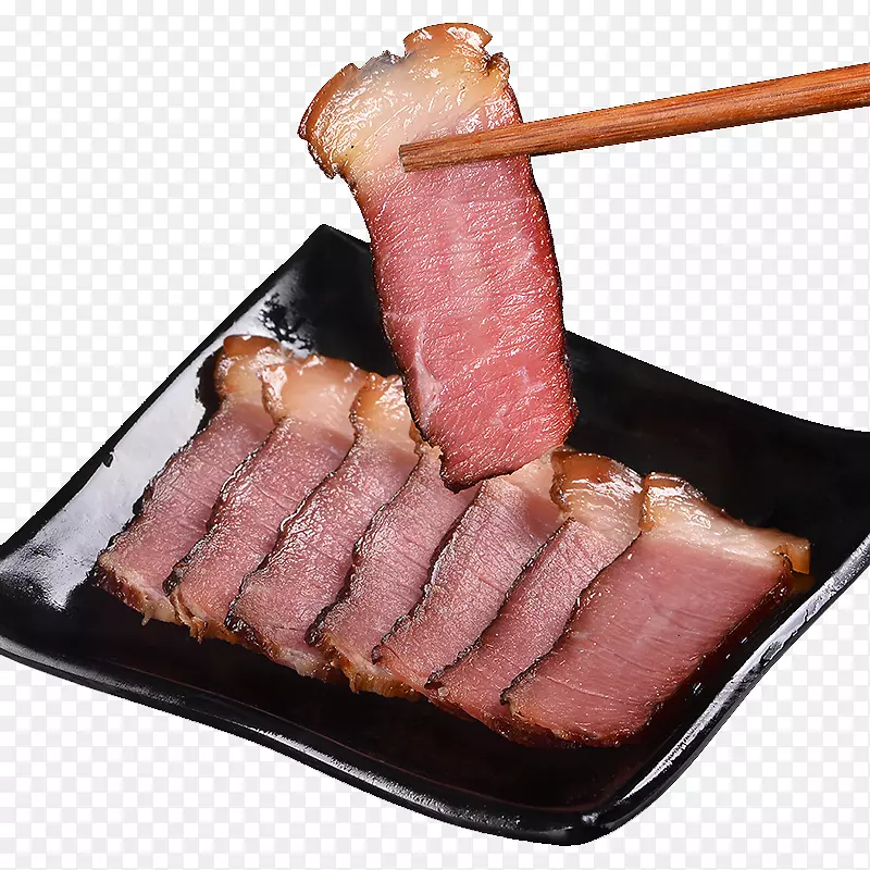香肠火腿，家用猪烤牛肉，牛腰牛排-筷子火腿