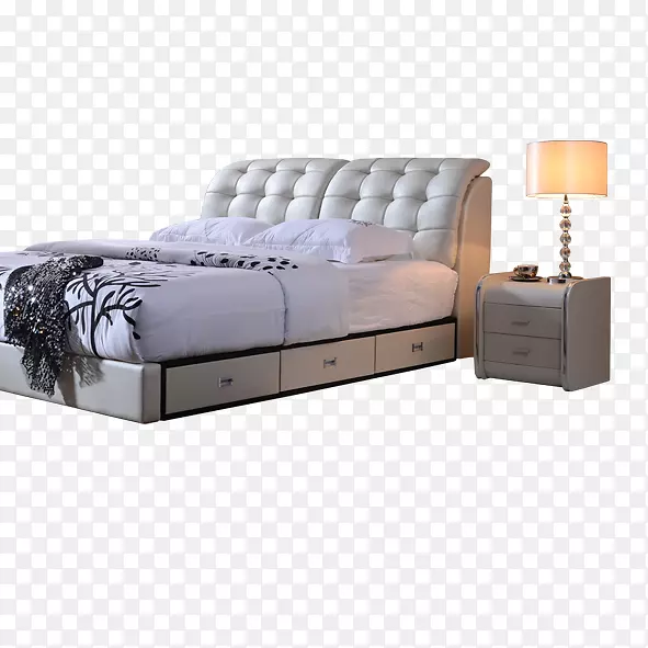 床架，家具，床垫，卧室-床
