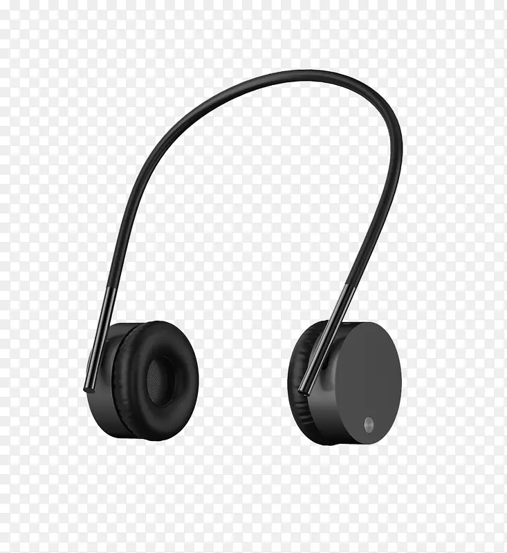 耳机工业设计.黑色耳机