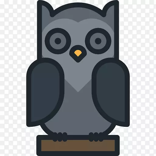 OWL鸟类可伸缩图形图标-OWL