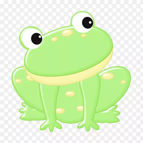 真正的青蛙食用青蛙剪贴画-一只青蛙