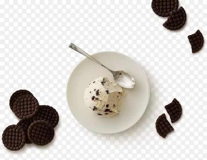 冰淇淋巧克力牛奶饼干