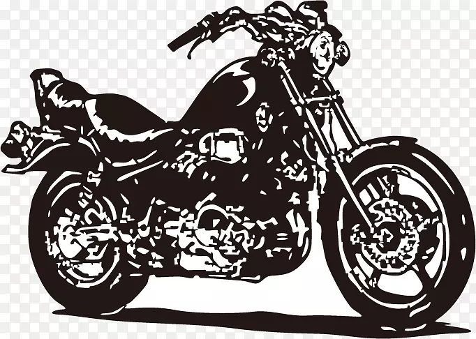 摩托车摄影剪贴画-摩托车