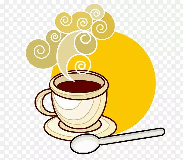 咖啡杯咖啡早餐-咖啡，杯子
