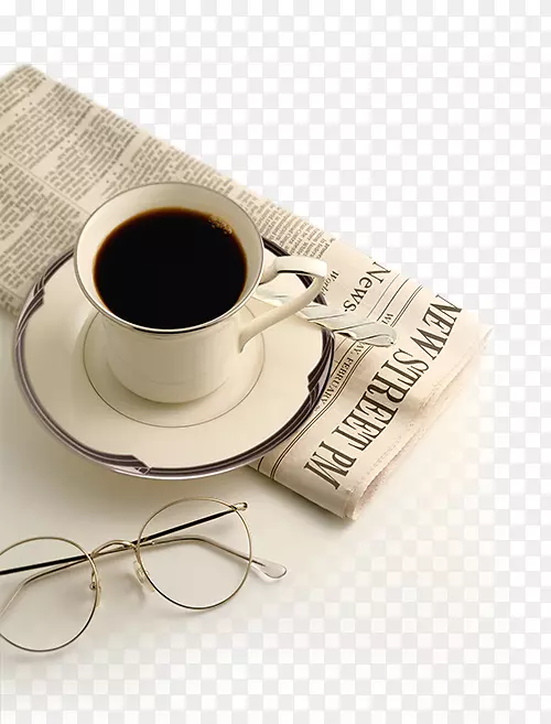 咖啡机法国报刊咖啡机报-杯报