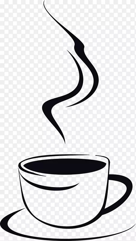 茶杯咖啡夹艺术卡通咖啡