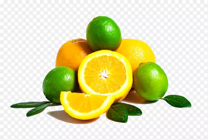 橙汁柠檬关键酸橙葡萄柚柑橘Xd 7-新鲜柠檬