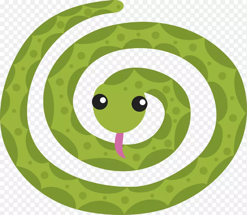 蛇建筑-盘旋蛇