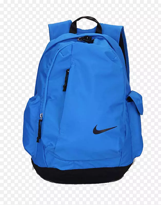 免费背包-耐克运动中性蓝色背包