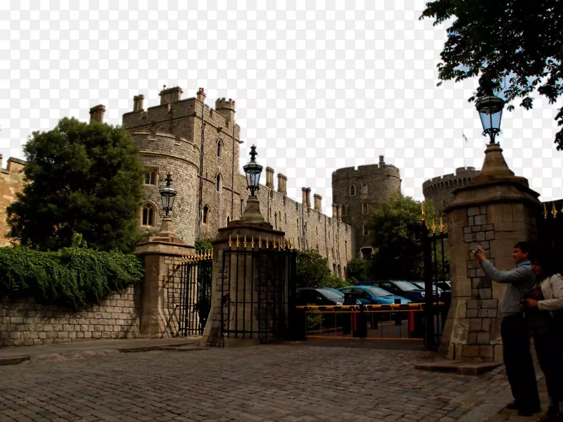 温莎城堡大本埃夫特林闹鬼城堡-英格兰温莎城堡景观