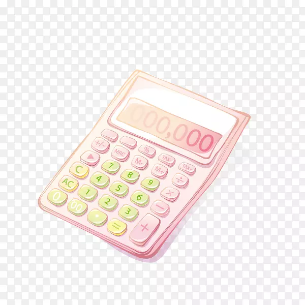 粉红计算器-商品，计算器，粉红计算器