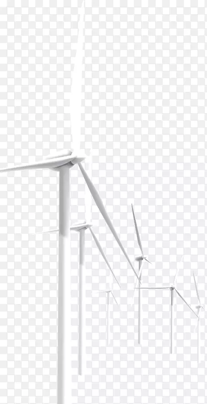 白色结构能源节能设计风车
