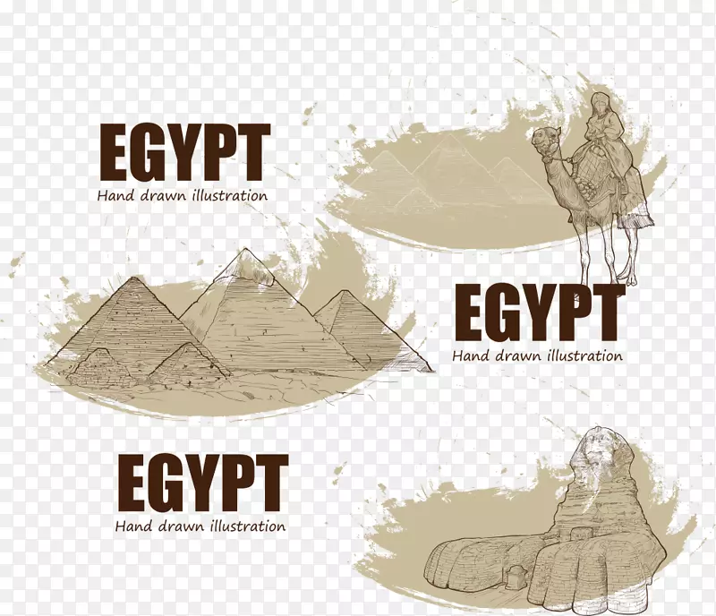 大斯芬克斯吉萨埃及金字塔插图-埃及特征