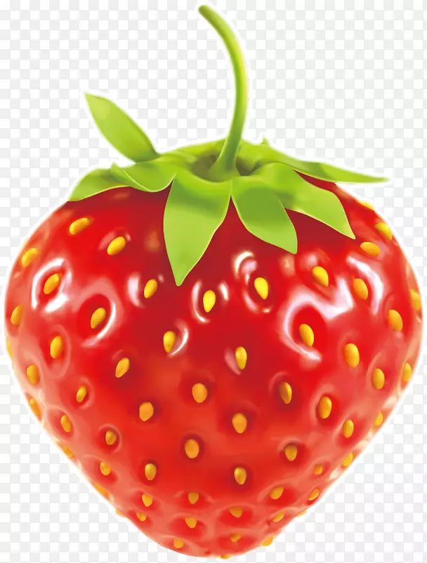 草莓奶油蛋糕水果夹艺术-草莓装饰设计创意