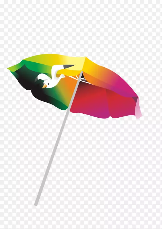 伞彩色伞像